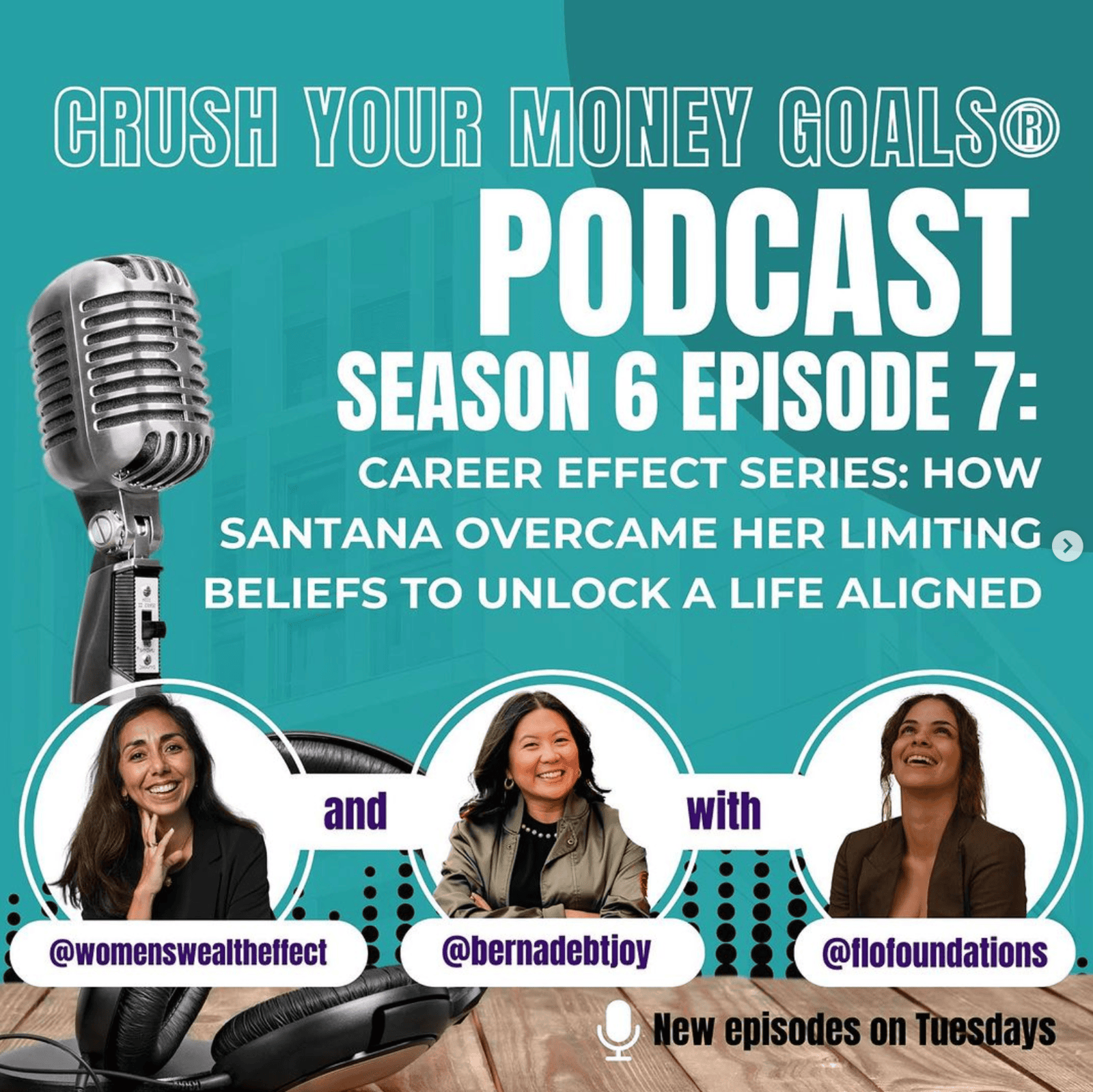 Crush Your Money Goals Podcast with Santana Inniss